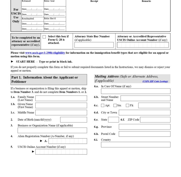 I-290B-Form
