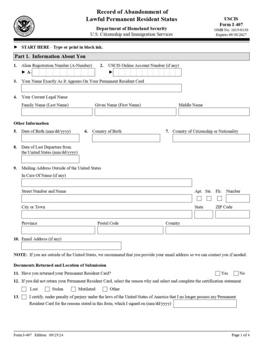 I-407-Form